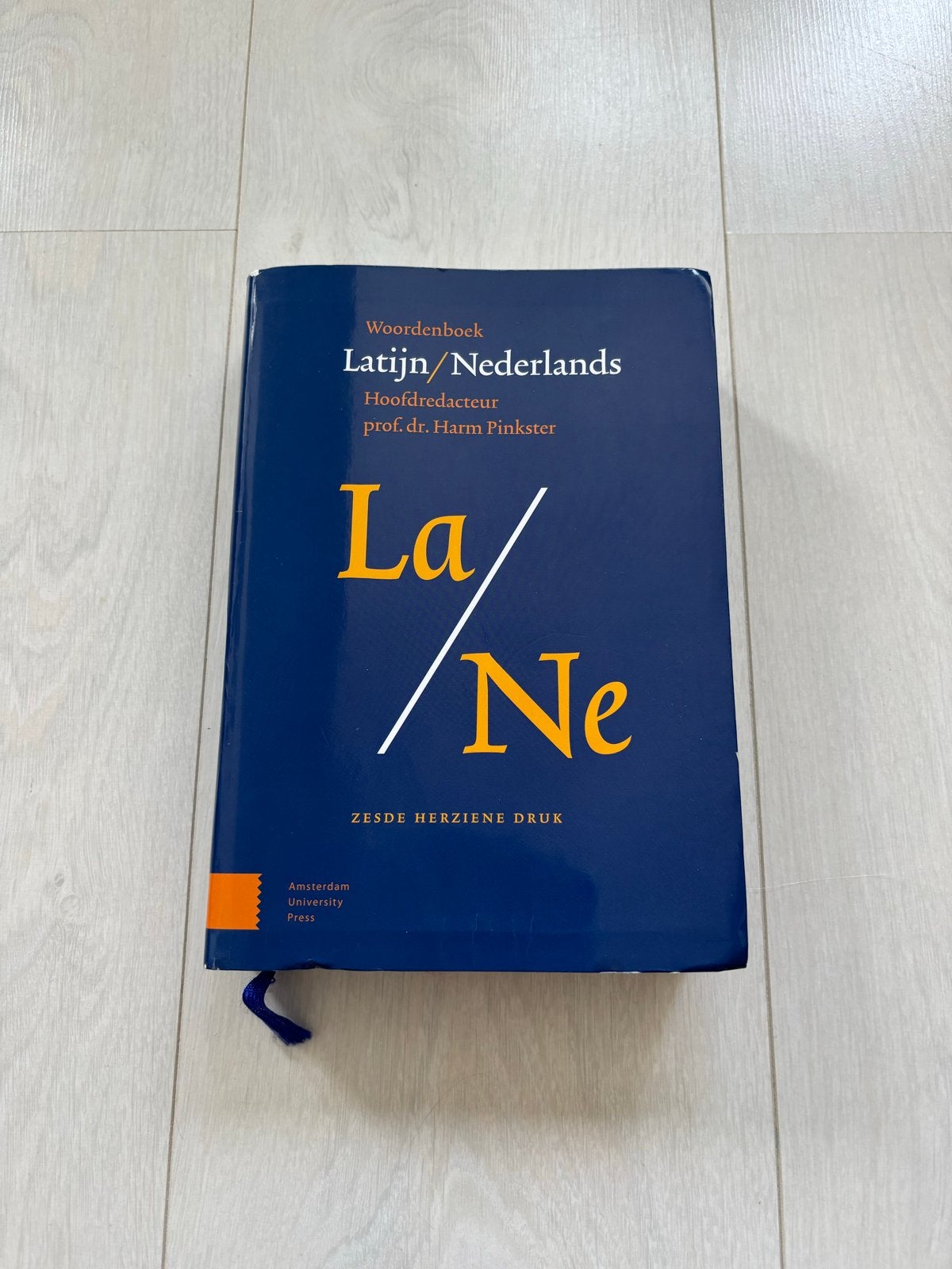 Woordenboek Latijn/Nederlands - Zesde Herz. Druk - Harm Pink, Ophalen of Verzenden, Zo goed als nieuw, Overige uitgevers, Latijn