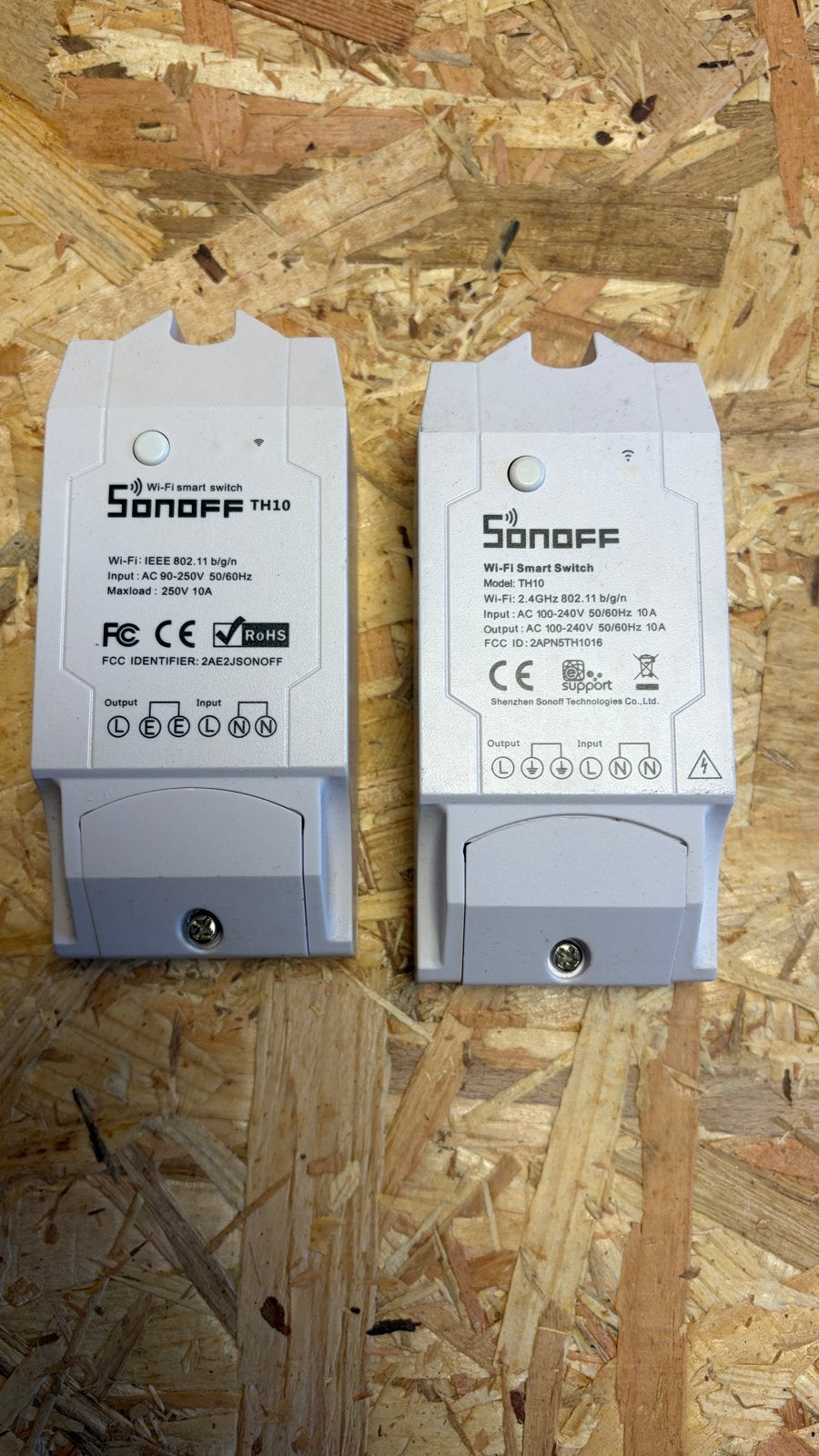 Sonoff TH10 Wi-Fi Smart Switch met Tasmota firmware, Ophalen of Verzenden, Gebruikt