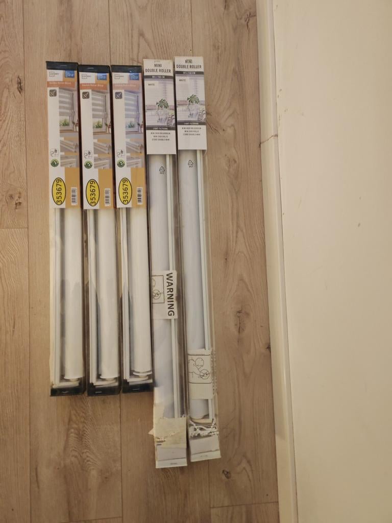 5 nieuw rolgordijnen, Ophalen of Verzenden, Nieuw