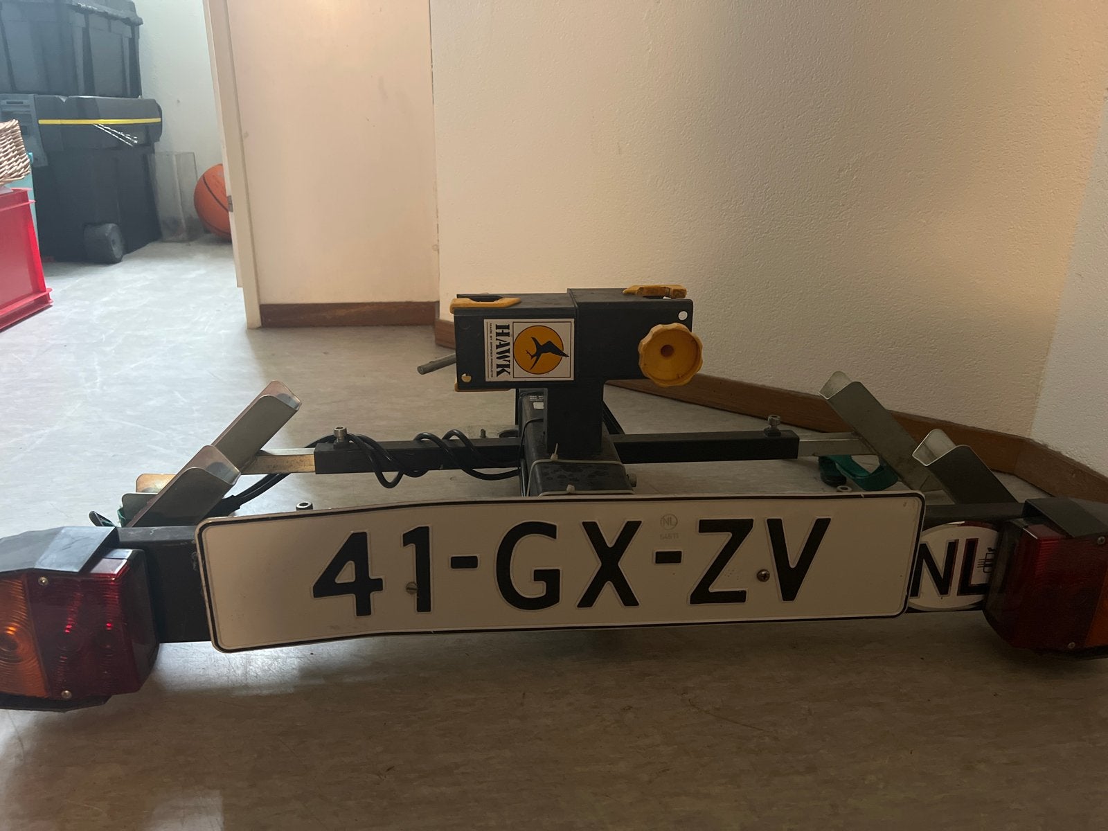 Hawk fietsendrager voor 2 fietsen - Trekhaakdrager, Auto diversen, Ophalen, 2 fietsen, Gebruikt, Trekhaakdrager
