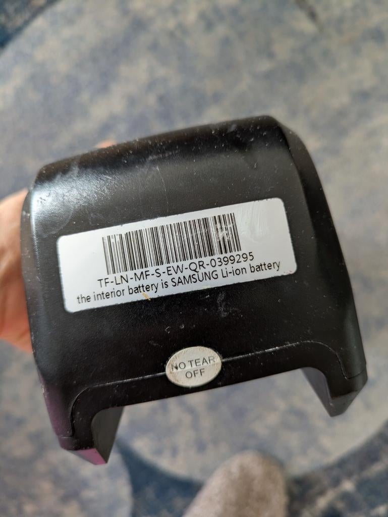 E-bike accu - Samsung Li-ion batterij, Ophalen