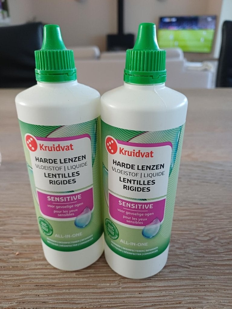 Kruidvat lenzenvloeistof harde lenzen sensitive GRATIS, Ophalen, Nieuw, Ogen, Verzorging
