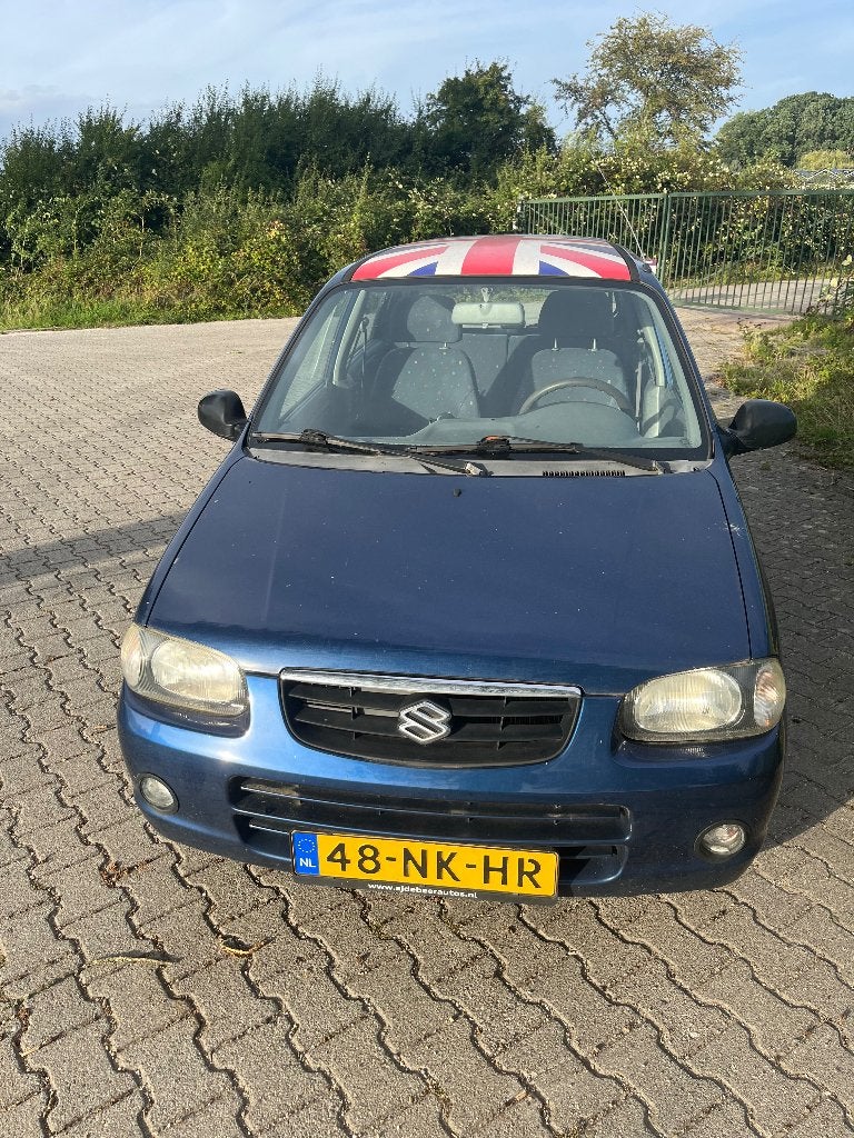 Suzuki Alto 1.1 16V 5d AGS 2003 Blauw, Auto's, Suzuki, Voorwielaandrijving, Stof, 750 kg, 4 cilinders