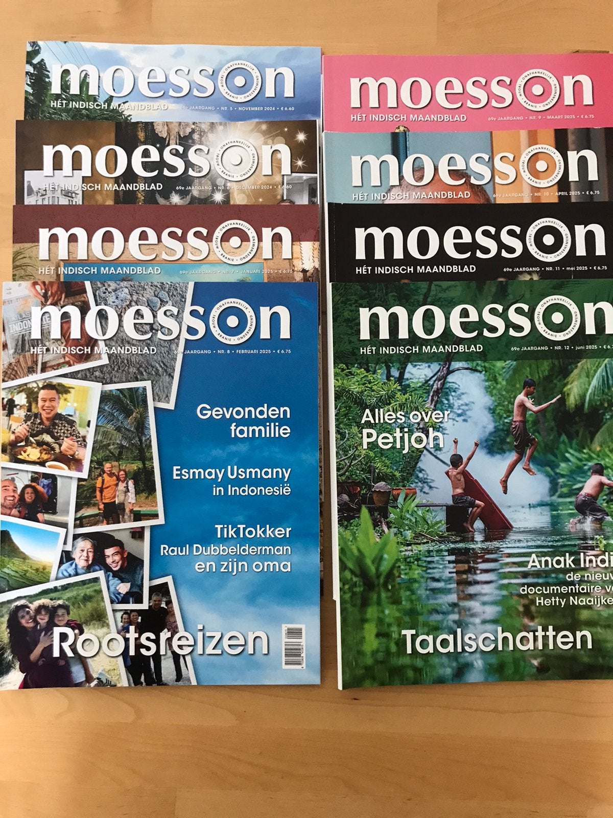 Moesson tijdschriften, Boeken, Tijdschriften en Kranten, Ophalen, Zo goed als nieuw