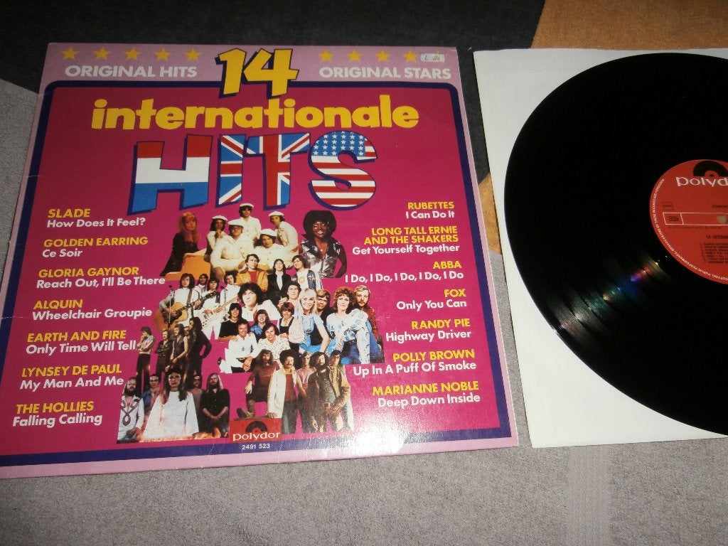 LP - 14 Internationale Hits - Various Artists., LP, Zo goed als nieuw, Pop, 12 inch