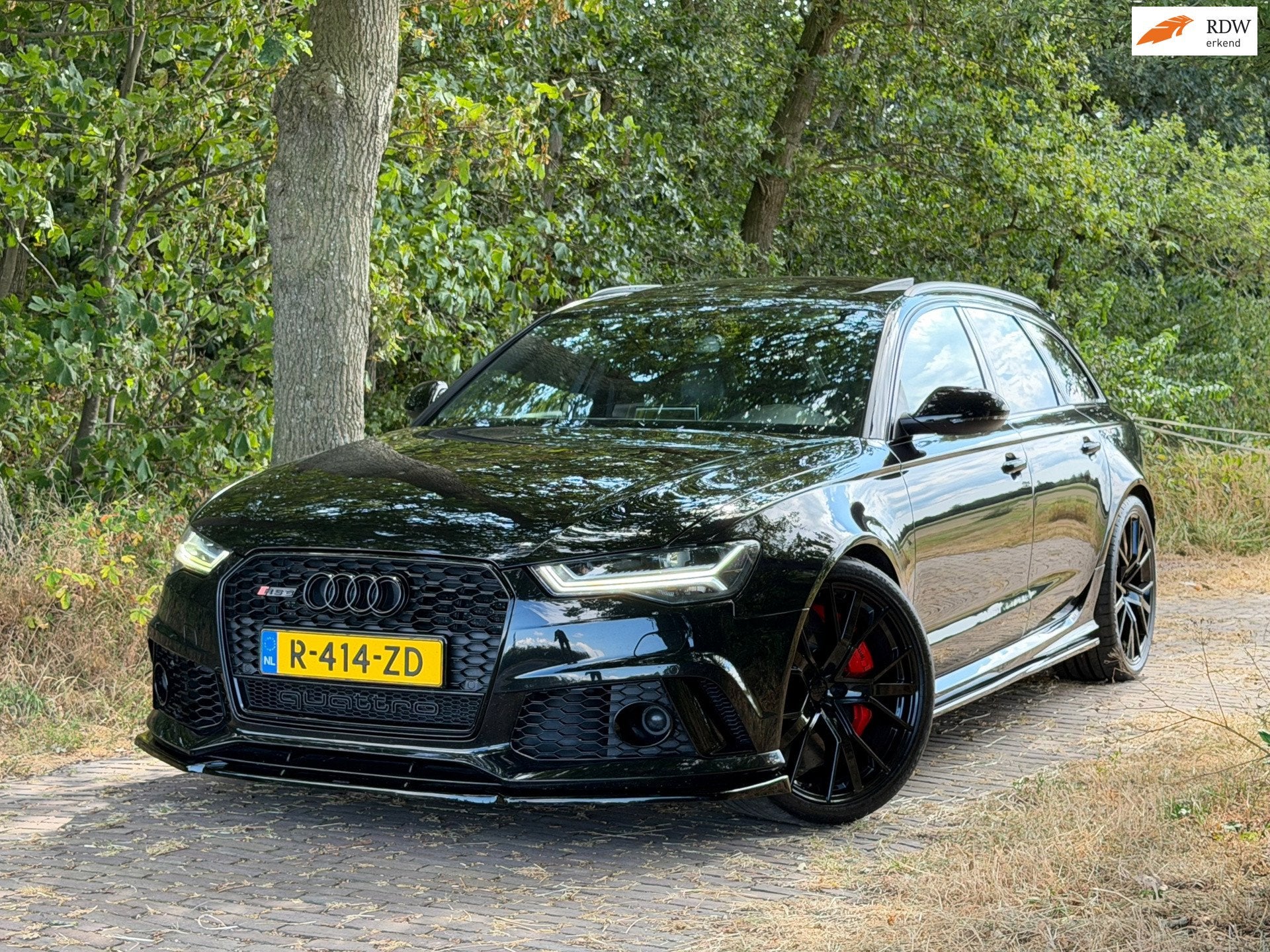 Audi RS6 Avant 4.0 TFSI Quattro Pro Line Plus | APR | Kerami, Auto's, Automaat, Adaptive Cruise Control, Gebruikt, 10 km/l