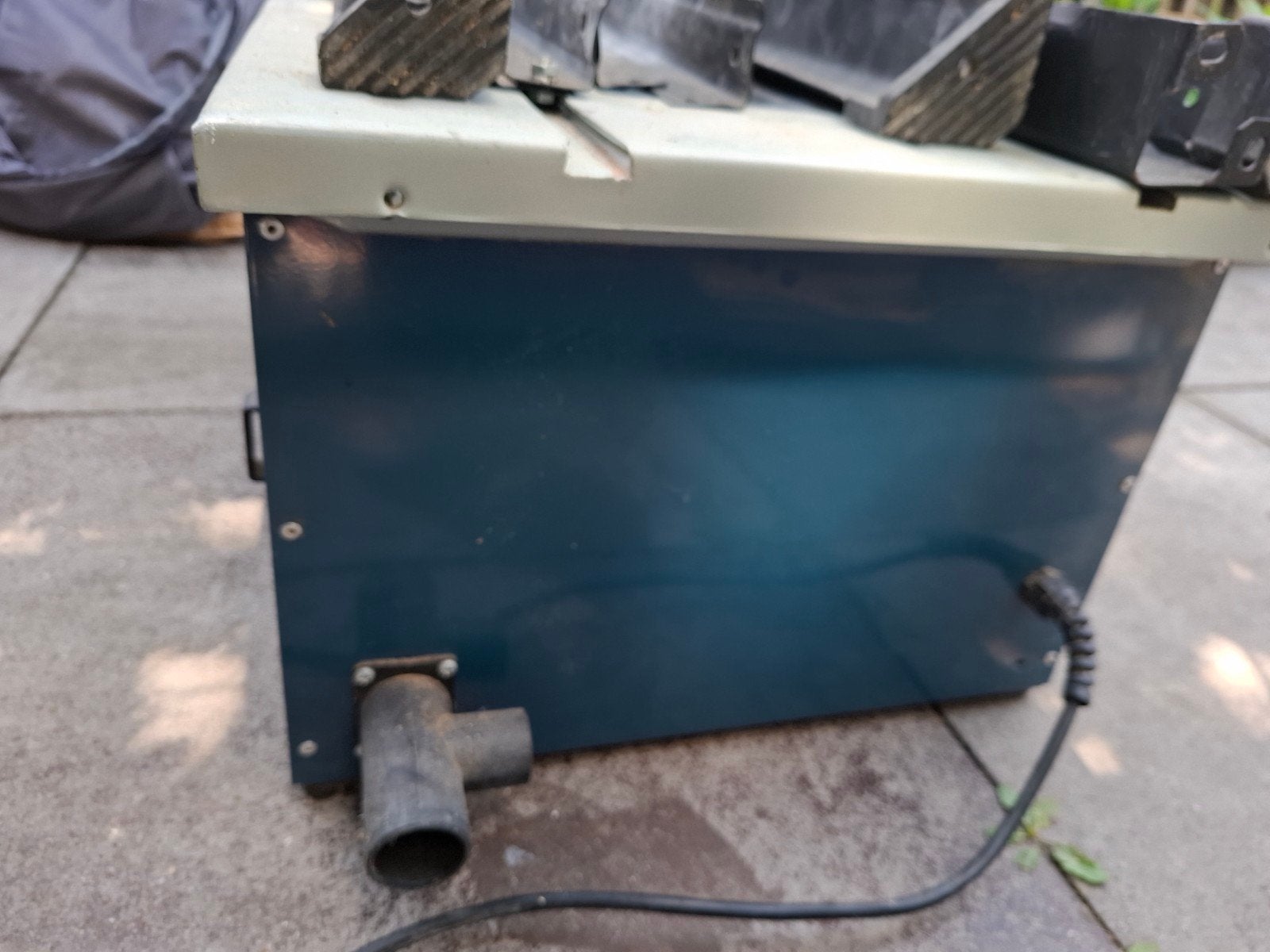 Ferm TSM1030 Tafelzaag - Krachtige en Compacte Zaagtafel, Doe-het-zelf en Verbouw, Gereedschap | Zaagmachines, Ophalen, Gebruikt