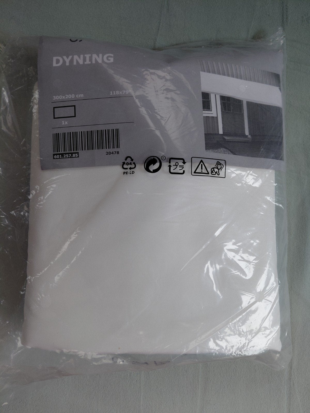 IKEA DYNING schaduwdoek 300x200 cm, Ophalen of Verzenden, Nieuw