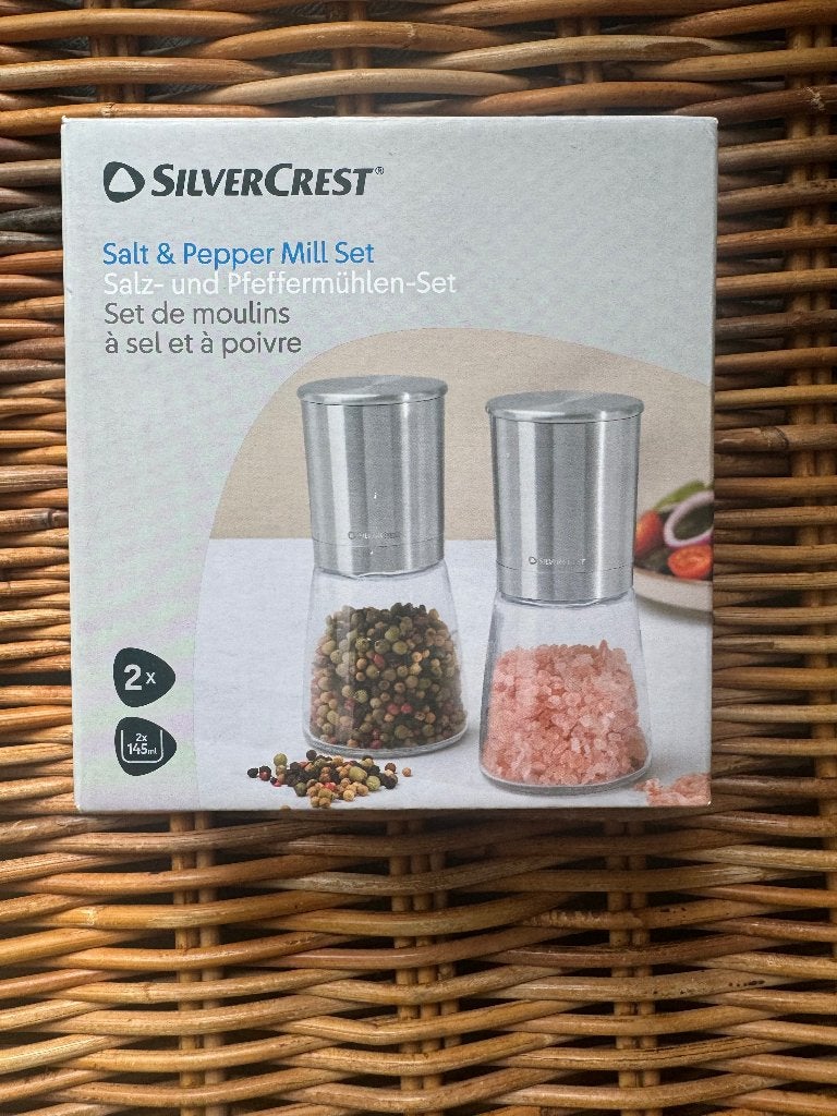 SILVER CREST Salt & Pepper Mill Set, Ophalen of Verzenden, Overige typen