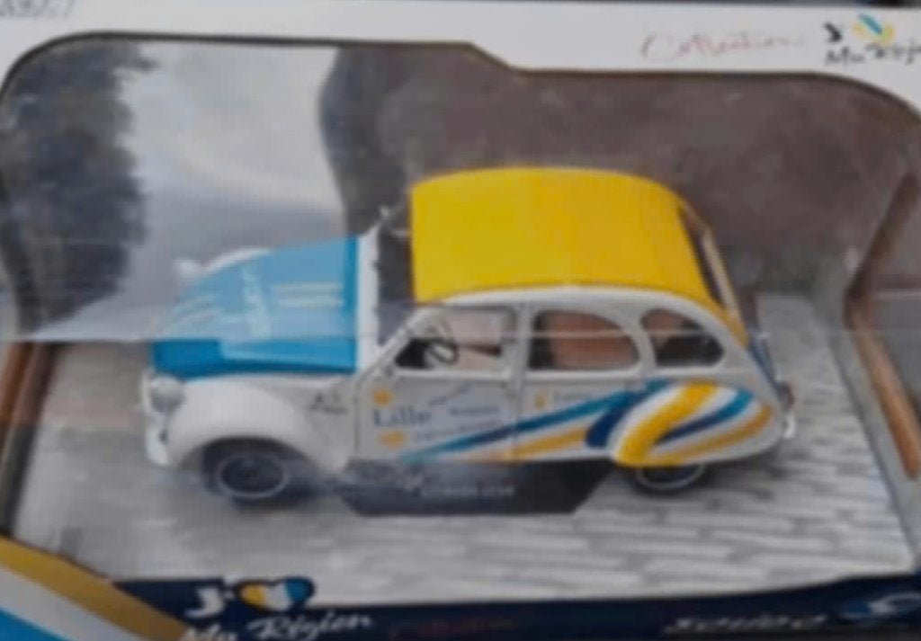 Citroen 2CV6 1982 Region Nord 1/18 SOLIDO ref. S1805021, Hobby en Vrije tijd, Modelauto's | 1:18, Verzenden, Nieuw, Auto, Solido