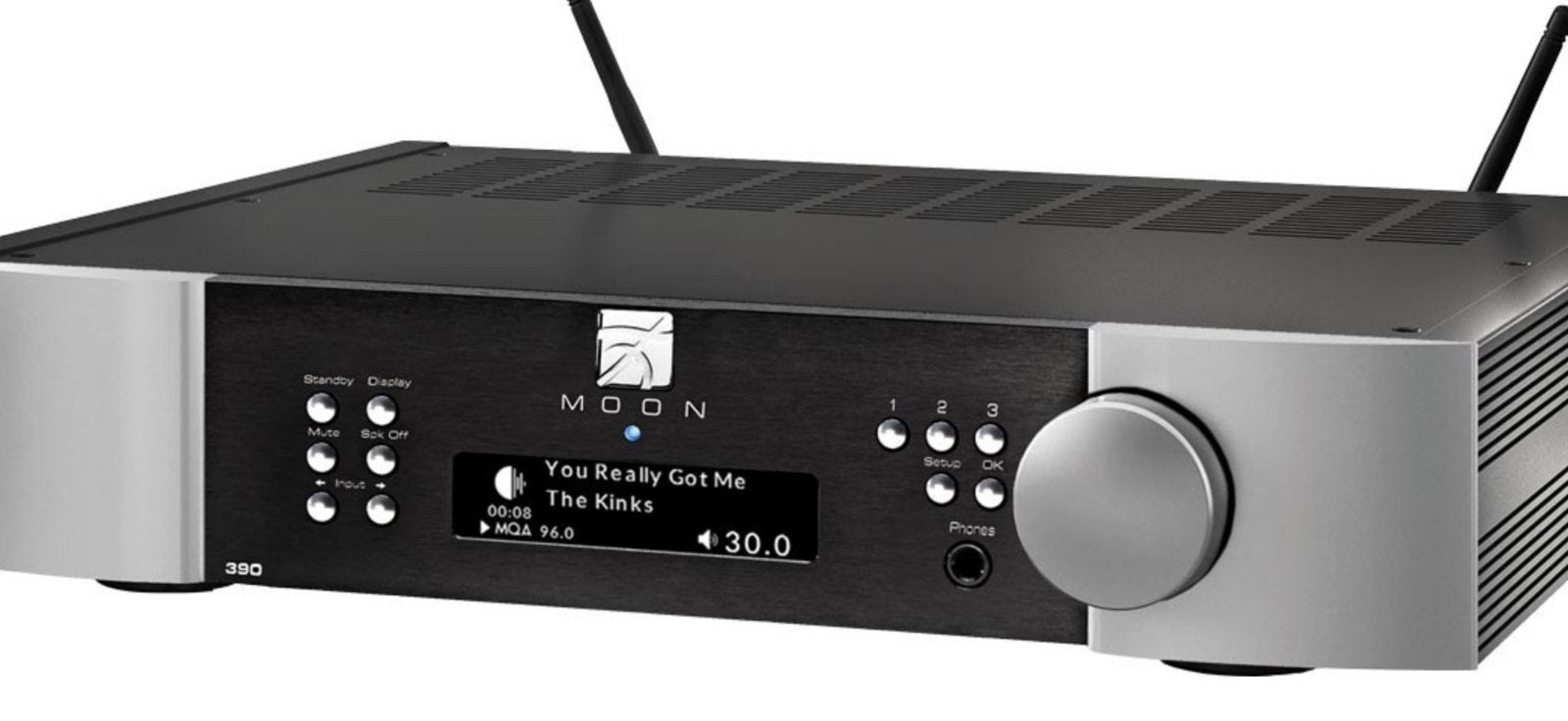 MOON 390 voorversterker met hdmi - streamer - dac - high-end, Ophalen, Zo goed als nieuw, 120 watt of meer, Overige merken