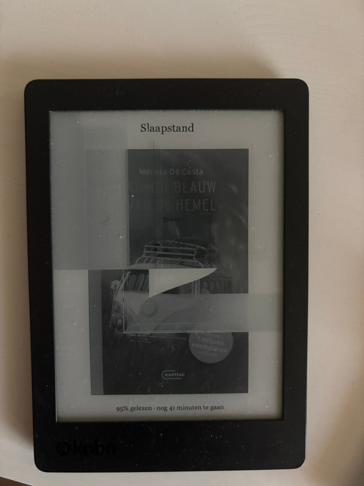 Kobo e-reader (scherm kapot), Ophalen, Gebruikt