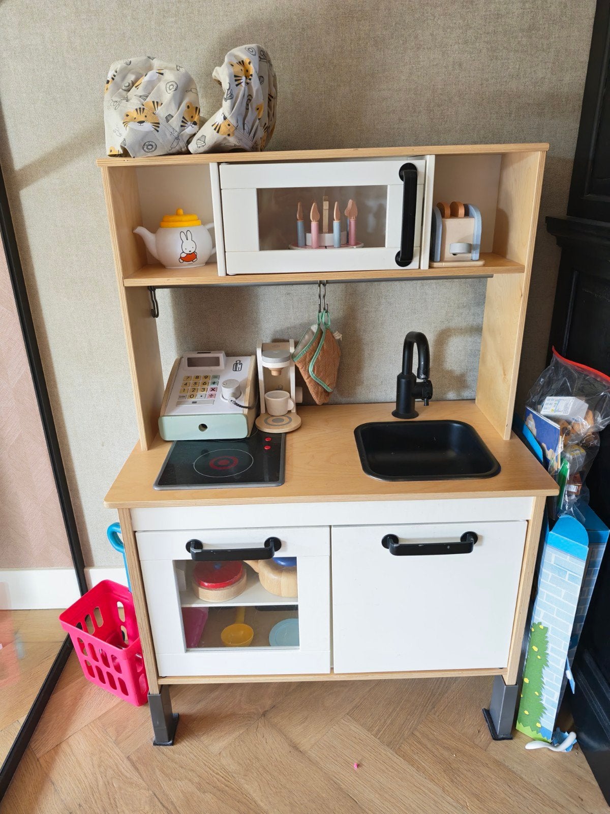 Ikea speelkeuken met uitgebreide accessoires set, Ophalen, Gebruikt, Ontdekken