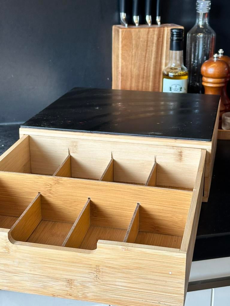 Koffie- en theedoos, Ophalen of Verzenden, Zo goed als nieuw, Minder dan 50 cm