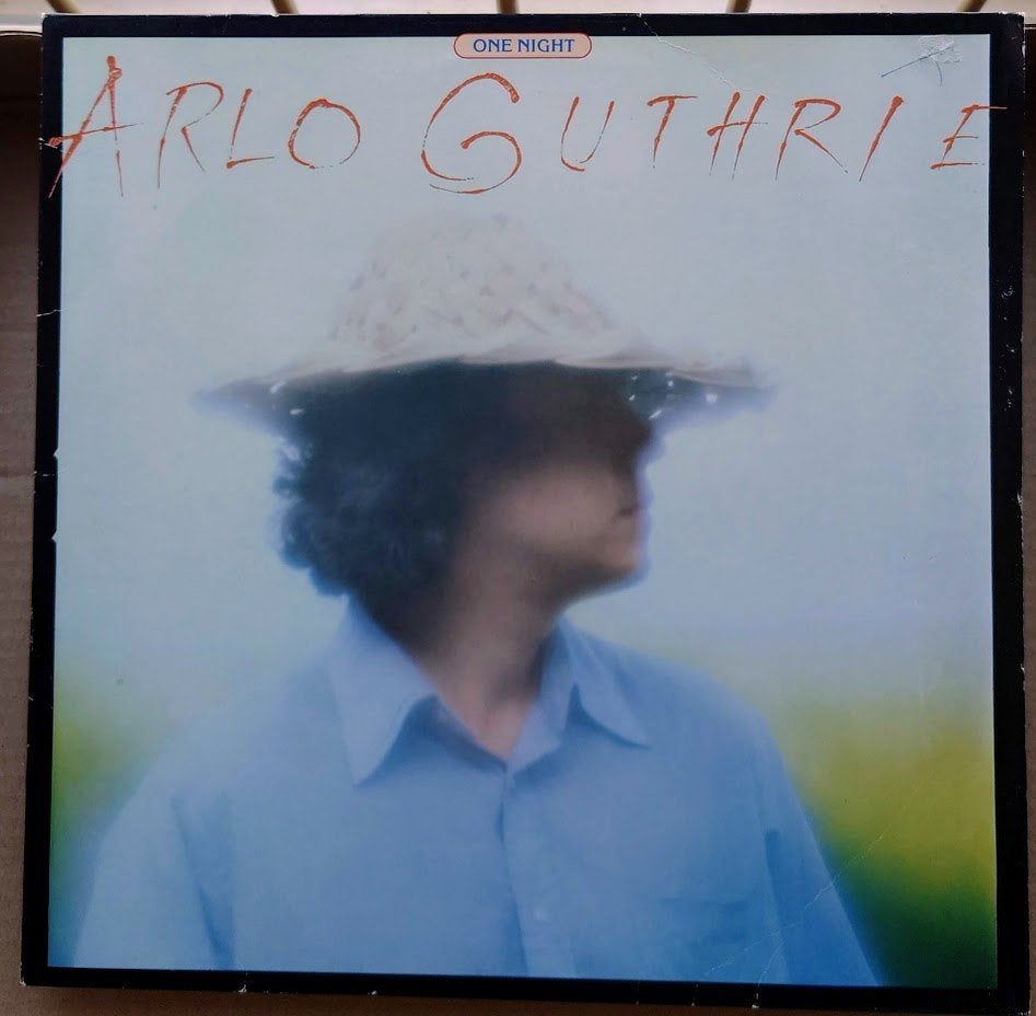 Arlo Guthrie With Shenandoah - One Night, Cd's en Dvd's, Vinyl | Rock, LP, Gebruikt, Ophalen of Verzenden, Beschermende buitenhoes