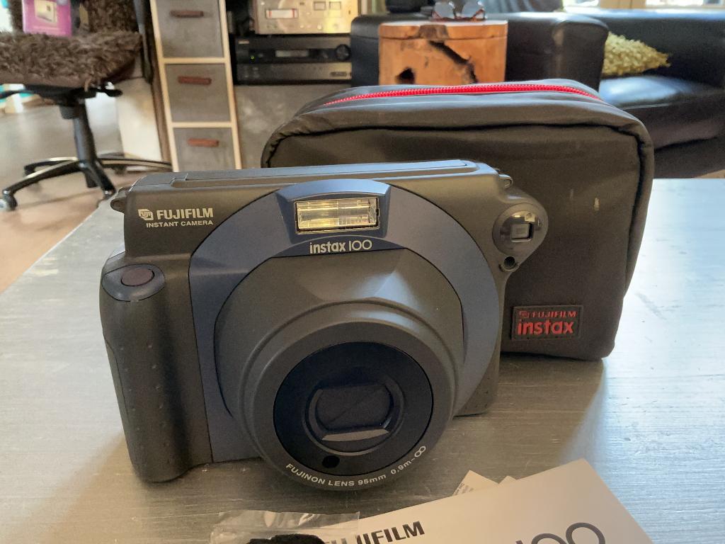 fuji instax 100, Ophalen of Verzenden, Gebruikt, Polaroid, Fuji