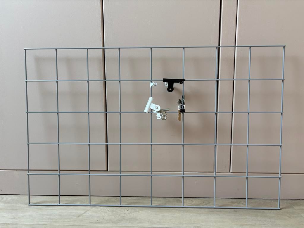 Grijs fotorek met knijpers, 80,5 bij 50,5 cm, Huis en Inrichting, Ophalen, Zo goed als nieuw