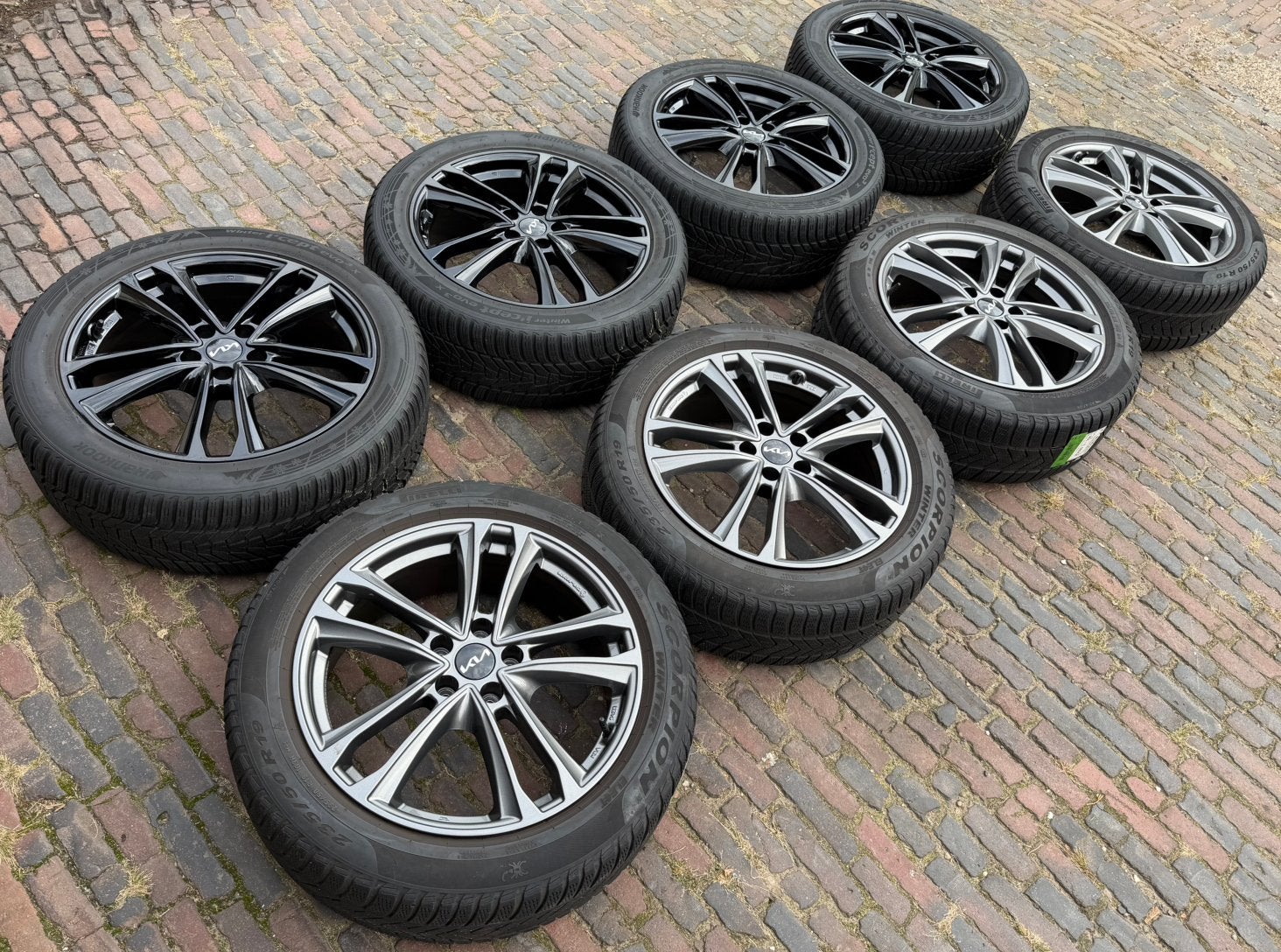 19” Kia Sportage NQ5 sets velgen goede winterbanden + tpms
