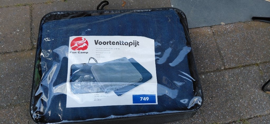 voortenttapijt 400x250cm NIEUW, Caravans en Kamperen, Kampeeraccessoires, Nieuw, Ophalen