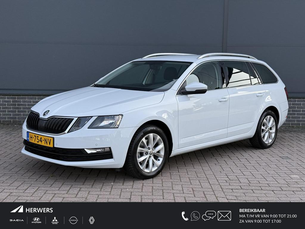 Skoda Octavia Combi 1.0 TSI Greentech Business Edition / Vol, Auto's, Skoda, Stof, Gebruikt, 116 pk, Wit
