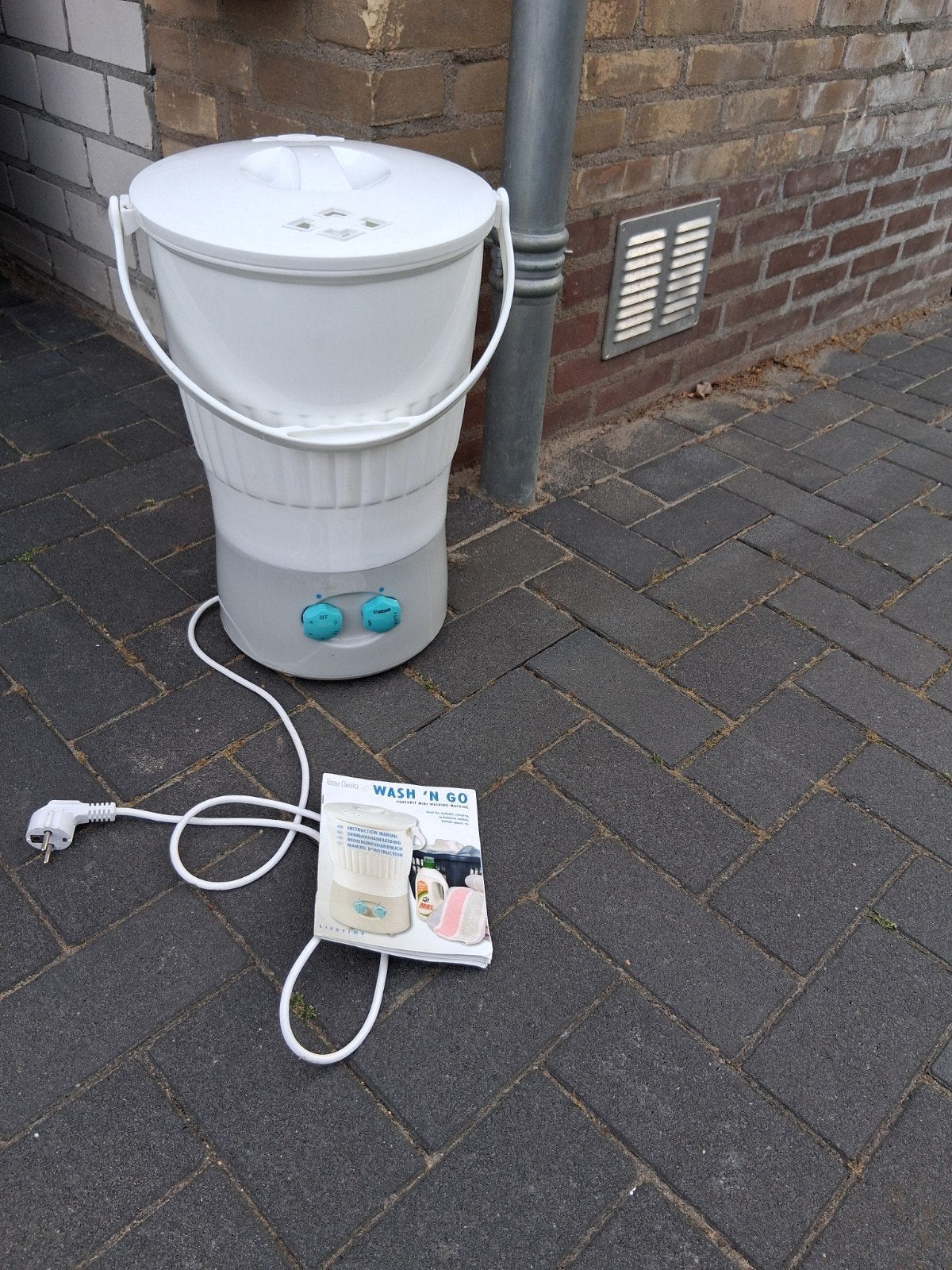 camping Wasmachine, Ophalen, Minder dan 85 cm, Minder dan 4 kg, Bovenlader