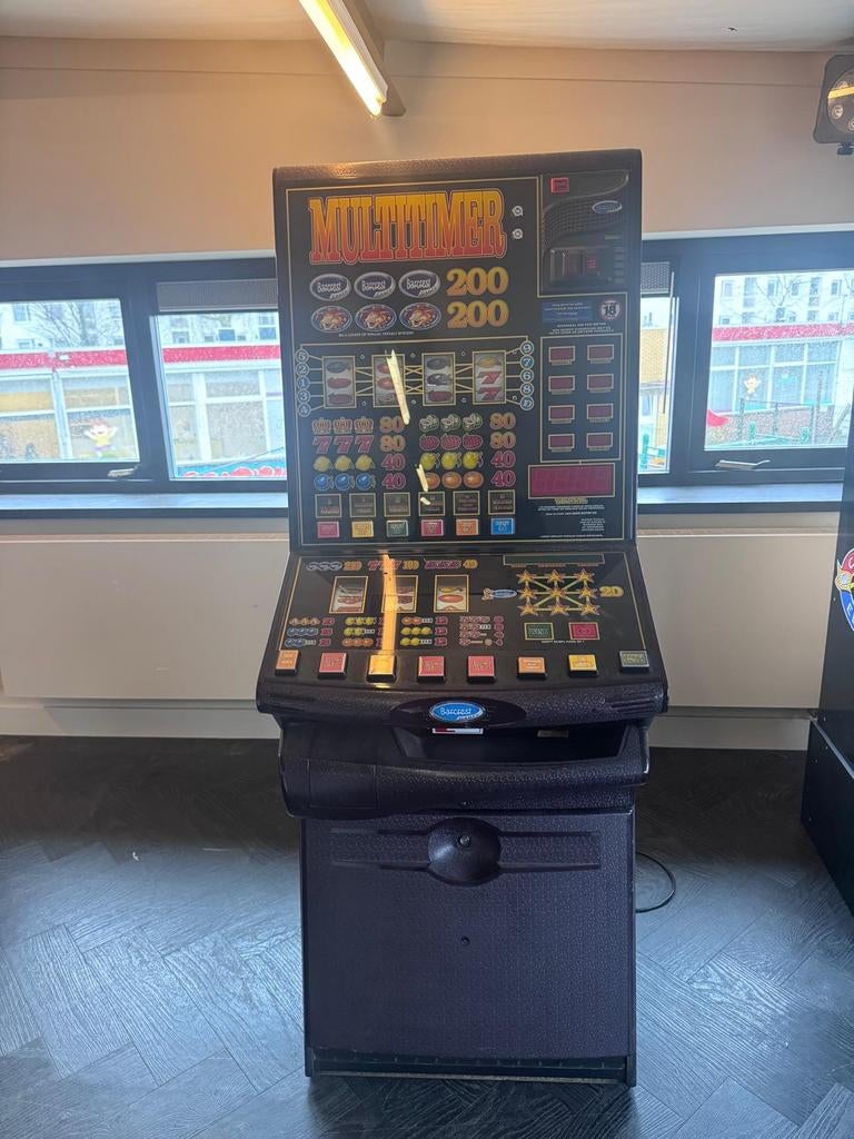 Gokkast Multitimer - Klassiek Arcade Spel, Verzamelen, Automaten | Gokkasten en Fruitautomaten, Euro, Ophalen, Gebruikt, Met sleutels