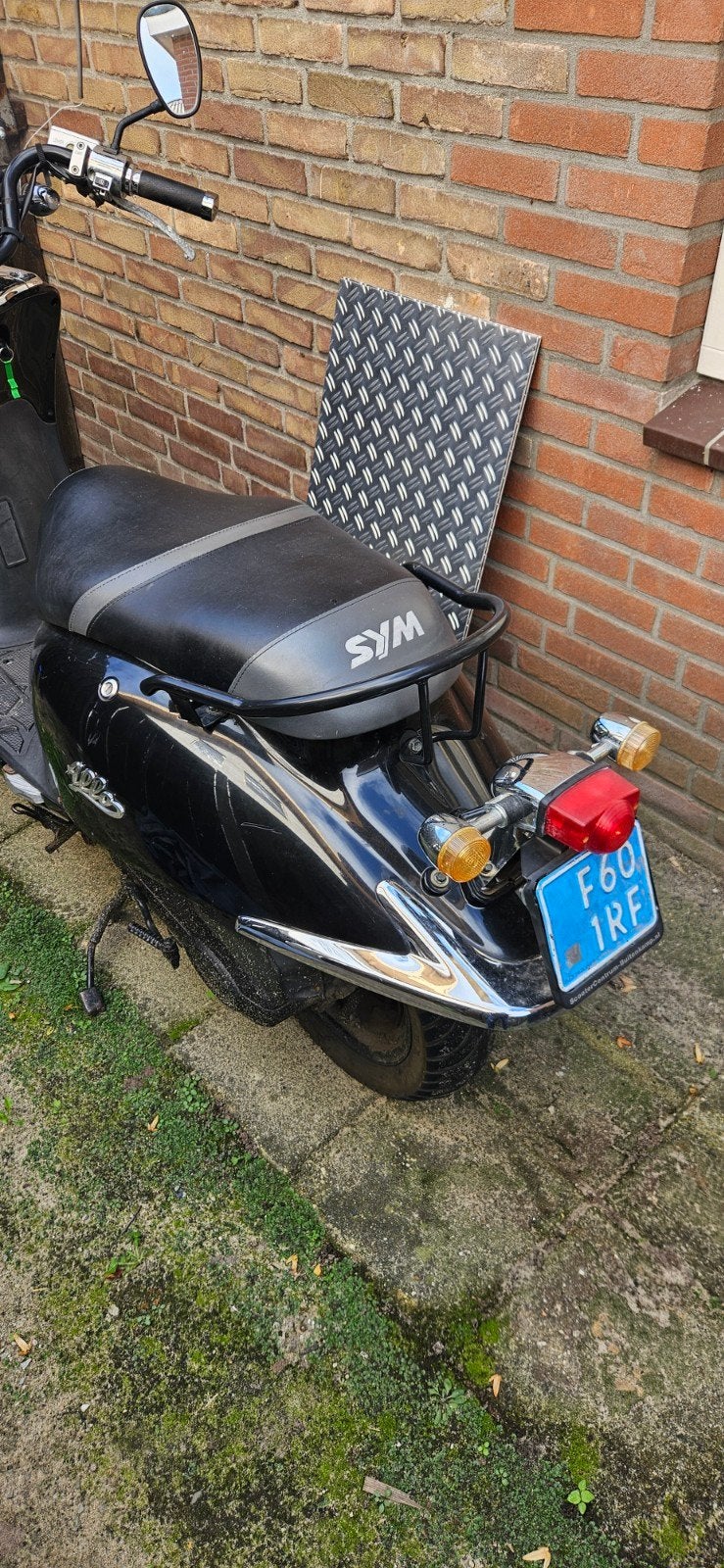 Sym Allo Scooter Zwart - Gebruikt, Gebruikt, Allo, Ophalen of Verzenden, Benzine