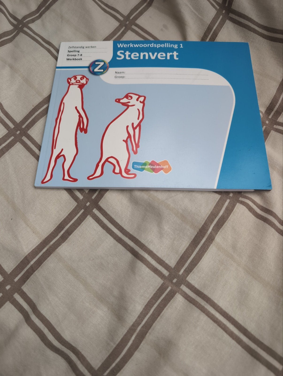 Werkwoordspelling 1 Stenvert - Groep 7-8 Werkboek, Boeken, Stenvert, Ophalen of Verzenden, Zo goed als nieuw, Nederlands
