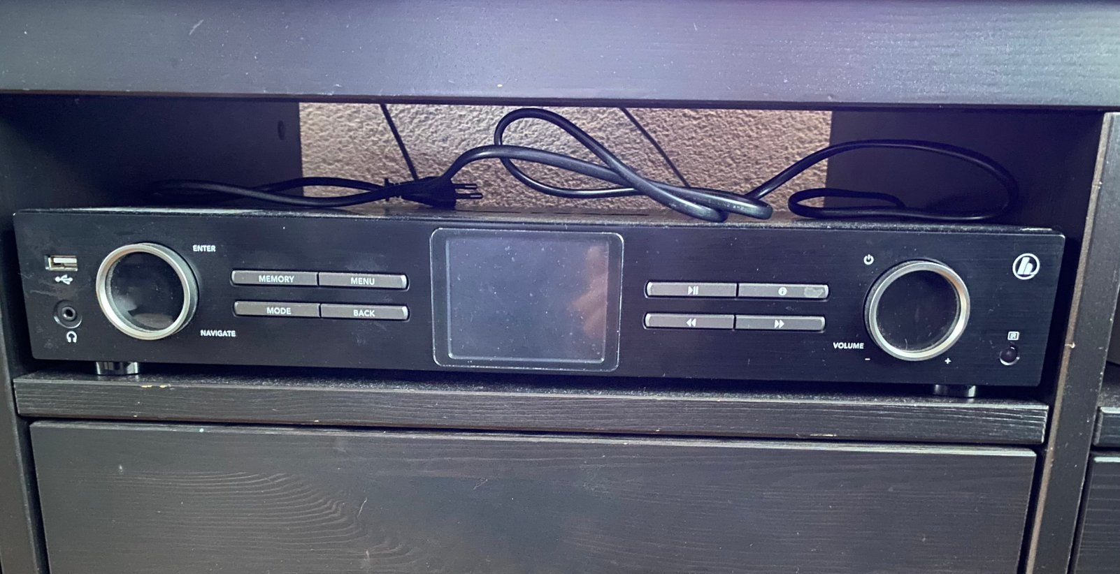 Hama DIT2000M digitale internet hifi tuner spotify DAB+, Ophalen of Verzenden, Zo goed als nieuw