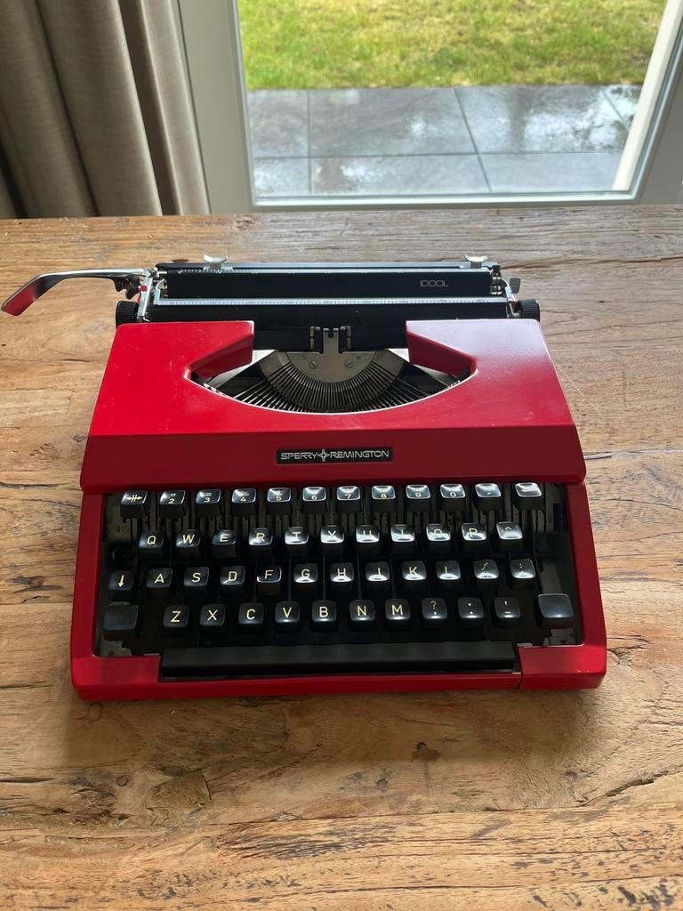 Sperry Remington Idool typemachine – vintage klassieker, Diversen, Typemachines, Ophalen, Zo goed als nieuw