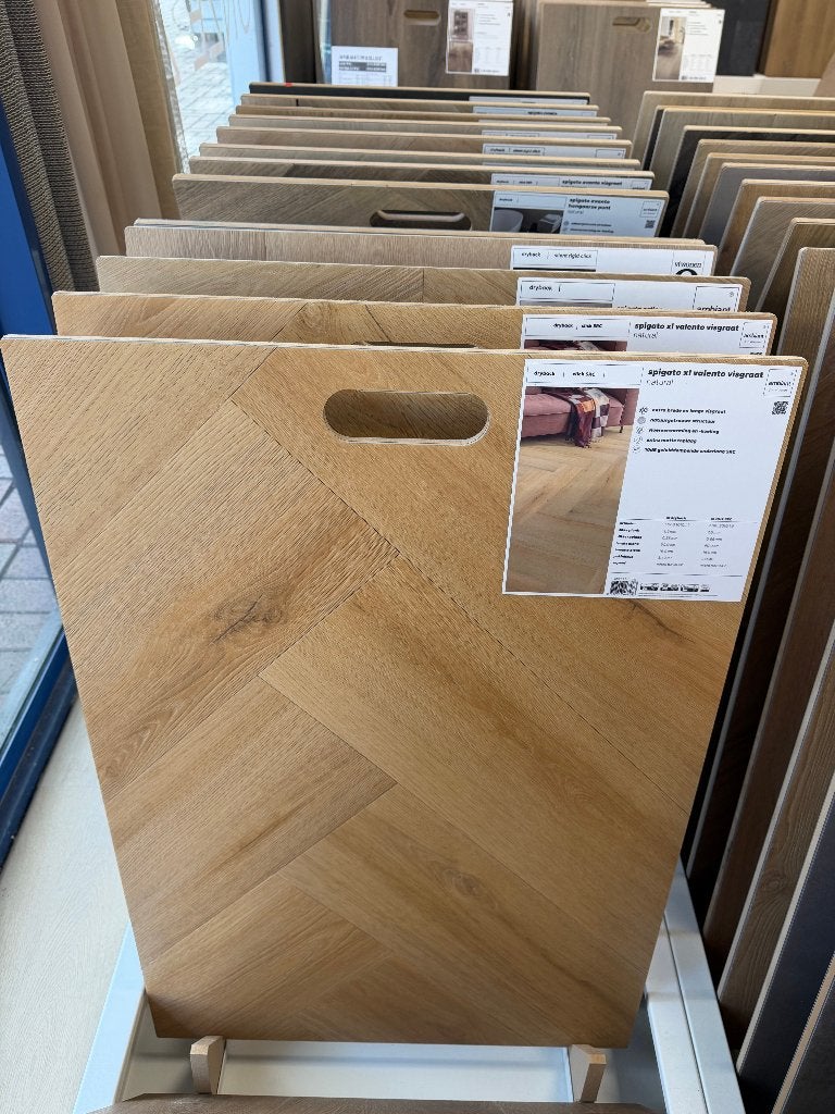 AMBIANT PVC VLOEREN & LAMINAAT | VISGRAAT | KLIK & PLAK PVC, Ophalen of Verzenden, Nieuw, 75 m² of meer, Parket