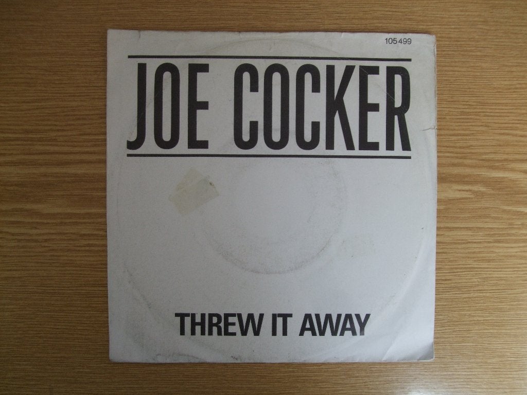 JOE COCKER     THREW IT AWAY / EASY RIDER, 7 inch, Ophalen of Verzenden, Zo goed als nieuw, Rock en Metal