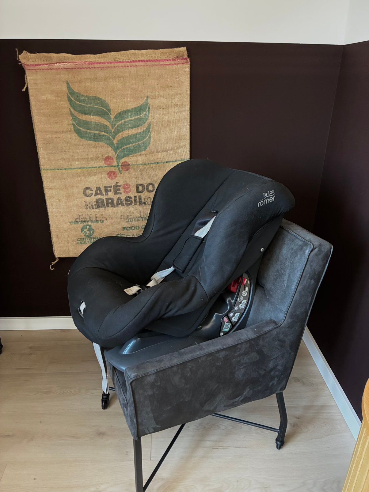Britax Römer Eclipse autostoel - geschikt voor vliegtuig, Ophalen, Romer, 9 t/m 18 kg, Verstelbare rugleuning