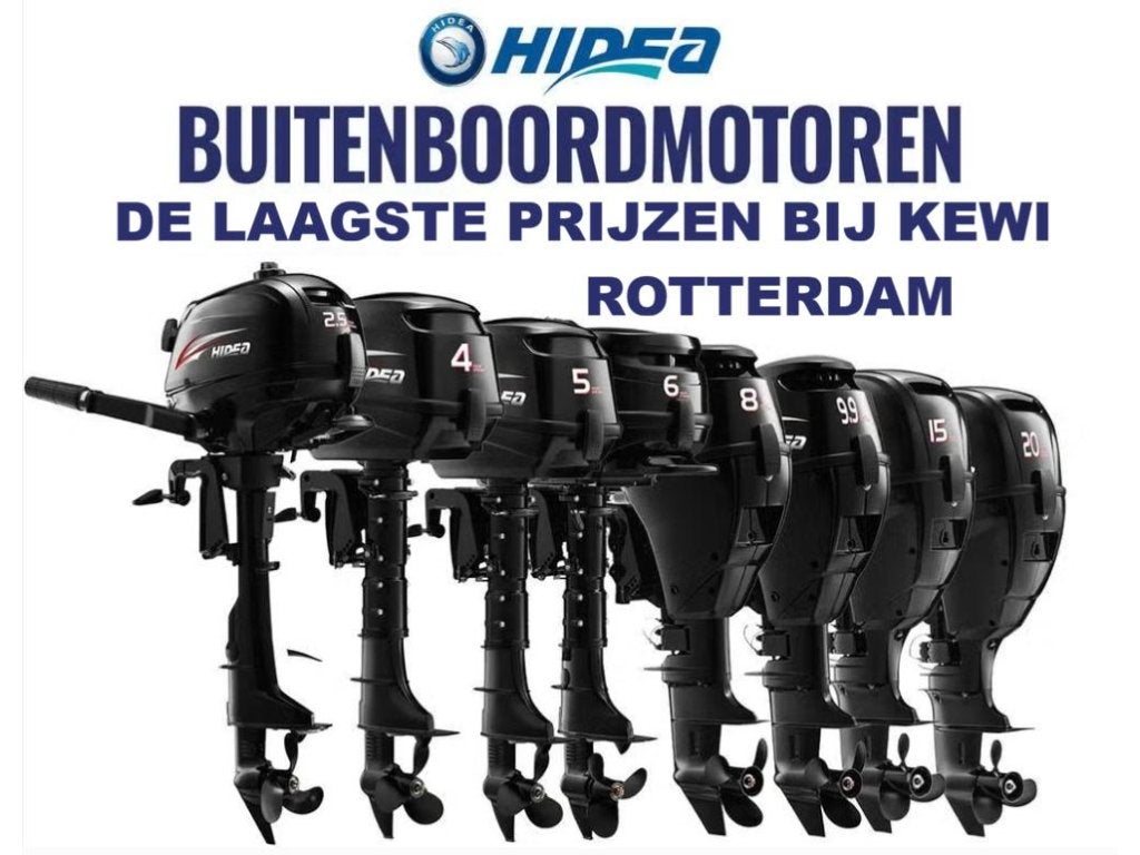 HIDEA BUITENBOORDMOTOR OPRUIMING !, Watersport en Boten, Buiten- en Binnenboordmotoren, Nieuw, Benzine