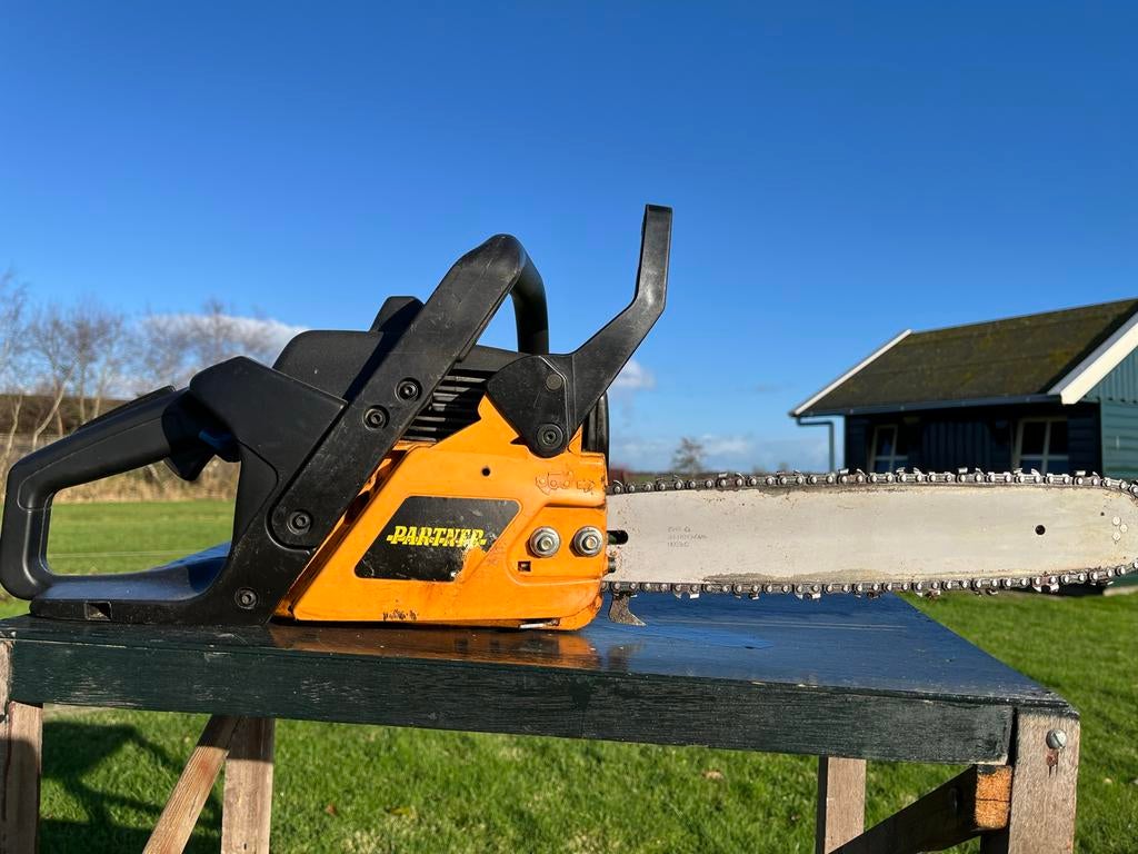 Partner kettingzaagmachine - Gebruikt, Tuin en Terras, Ophalen, Gebruikt, Overige typen
