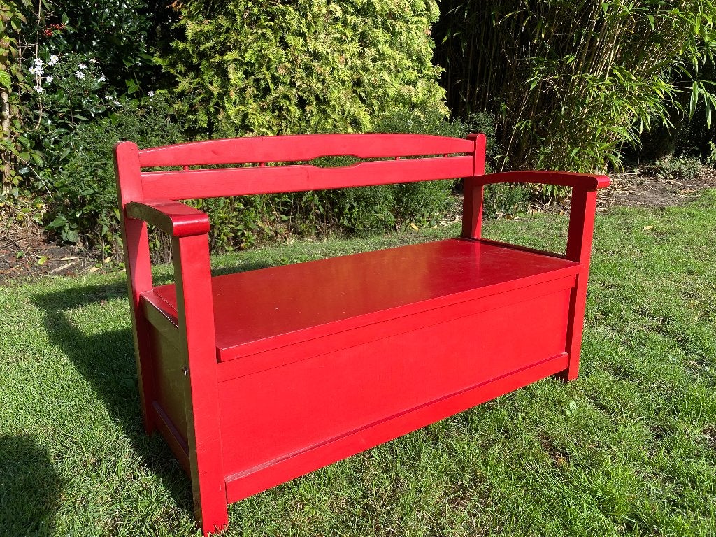 Kinder klepbankje, Ophalen, Tafel(s)