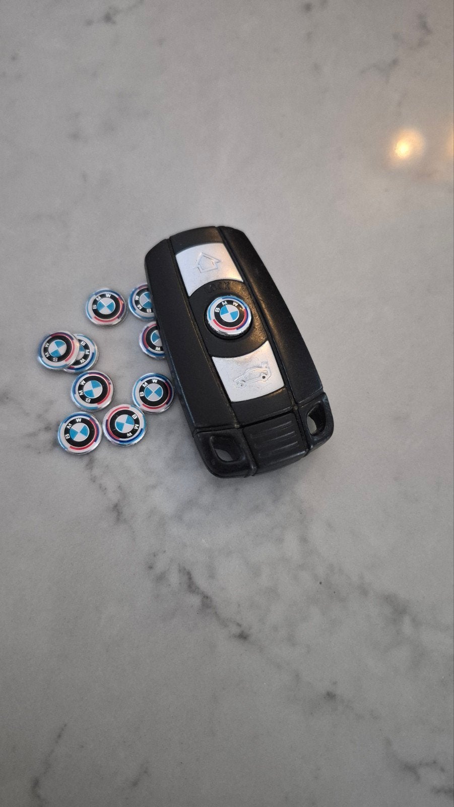 BMW Sleutel Logo 50th Anniversary - Set van 2 stuks, Auto-onderdelen, Ophalen of Verzenden, Nieuw, BMW