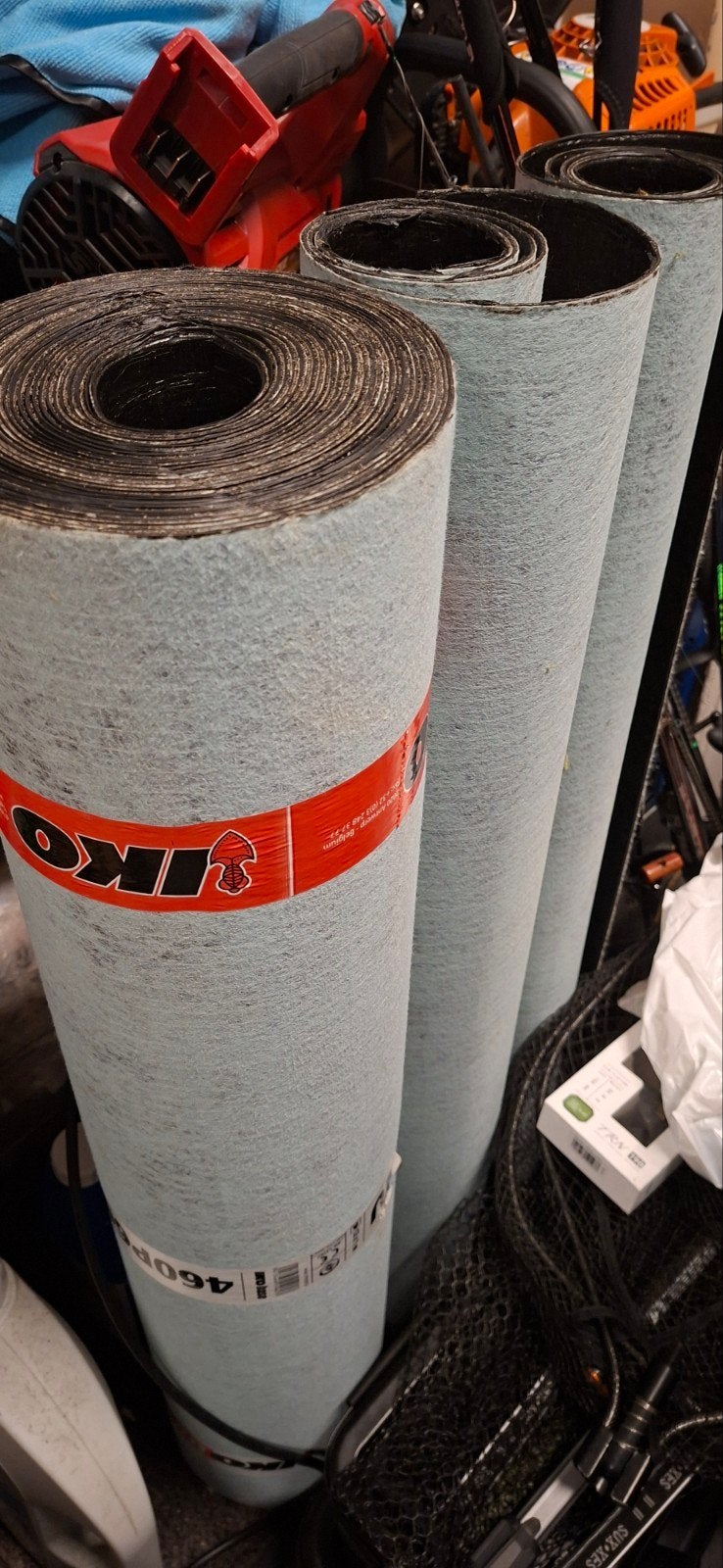 Rol dakbedekking over IKO 460P60, Ophalen, Overige materialen, 10 tot 15 m², Zwart