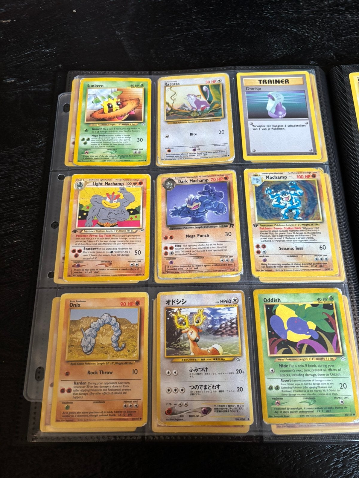 Oude pokemon kaarten collectie, Verzenden, Zo goed als nieuw, Meerdere kaarten