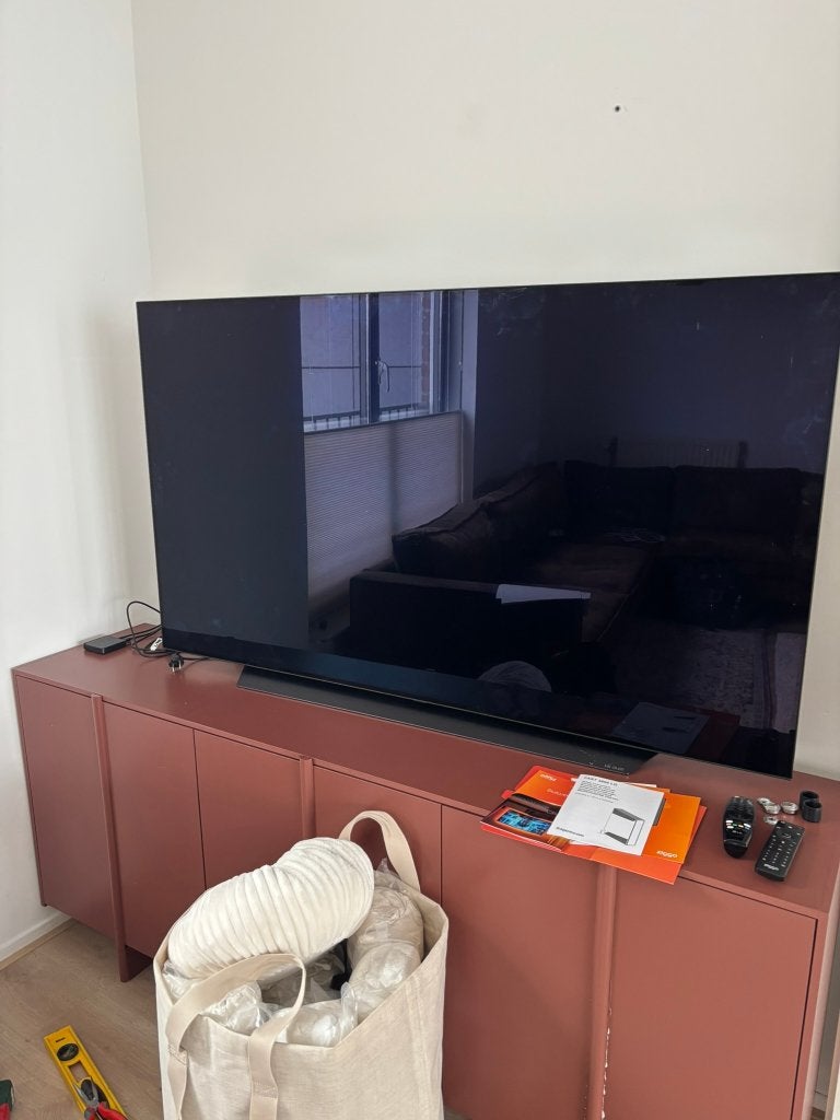 LG OLED 65inch TV - onderdelen / defect, Ophalen, 4k (UHD), LG, OLED