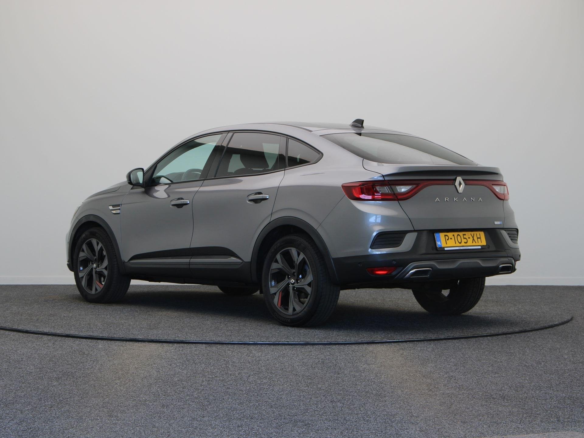 Renault Arkana E-Tech Hybrid 145pk R.S. Line | Stoel en stuu, Auto's, Gebruikt, Euro 6, Automatische klimaatregeling, Origineel Nederlands