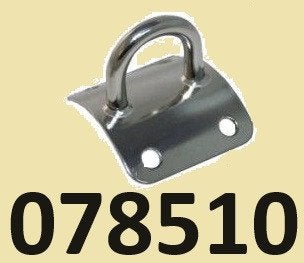Diverse typen RVS 316 gebogen & vlakke oogplaten v.a. € 5,95, Ophalen of Verzenden, Nieuw, Overige typen