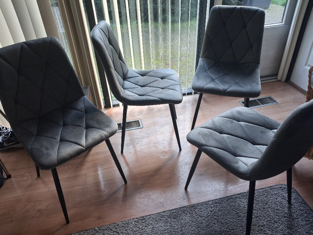 4 Nieuwe stoelen eethoek stoel, Ophalen, Overige kleuren, Nieuw, Metaal