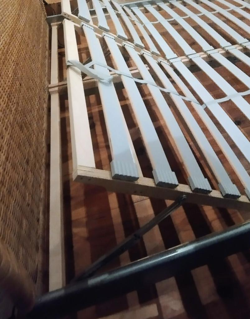 Twee IKEA Loneväg verstelbare lattenbodems 80x200, Ophalen, Gebruikt, Eenpersoons, 80 cm