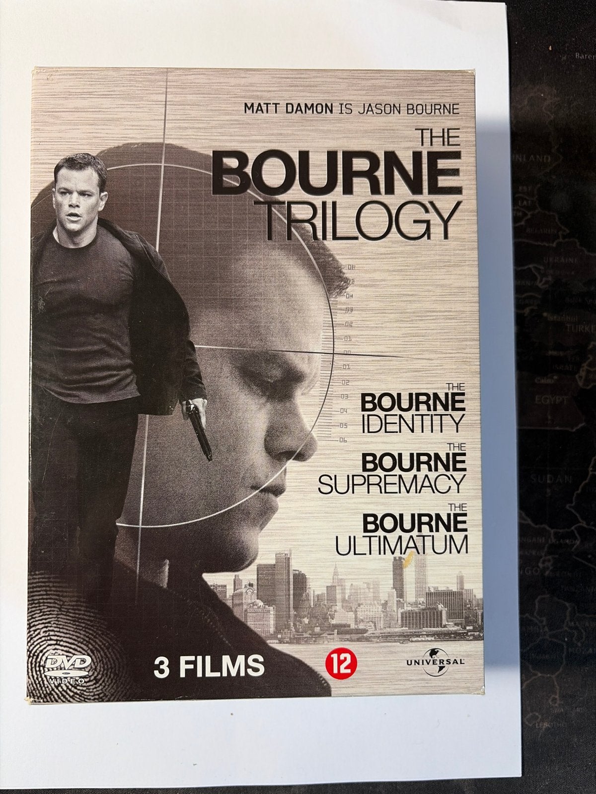 The Bourne Trilogy - 3 Films (Matt Damon) DVD, Engels, Nederlands, Actiethriller, Ophalen of Verzenden