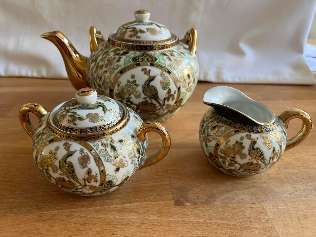 SAJI theeservies - Fine China - begin 20ste eeuw, Ophalen of Verzenden