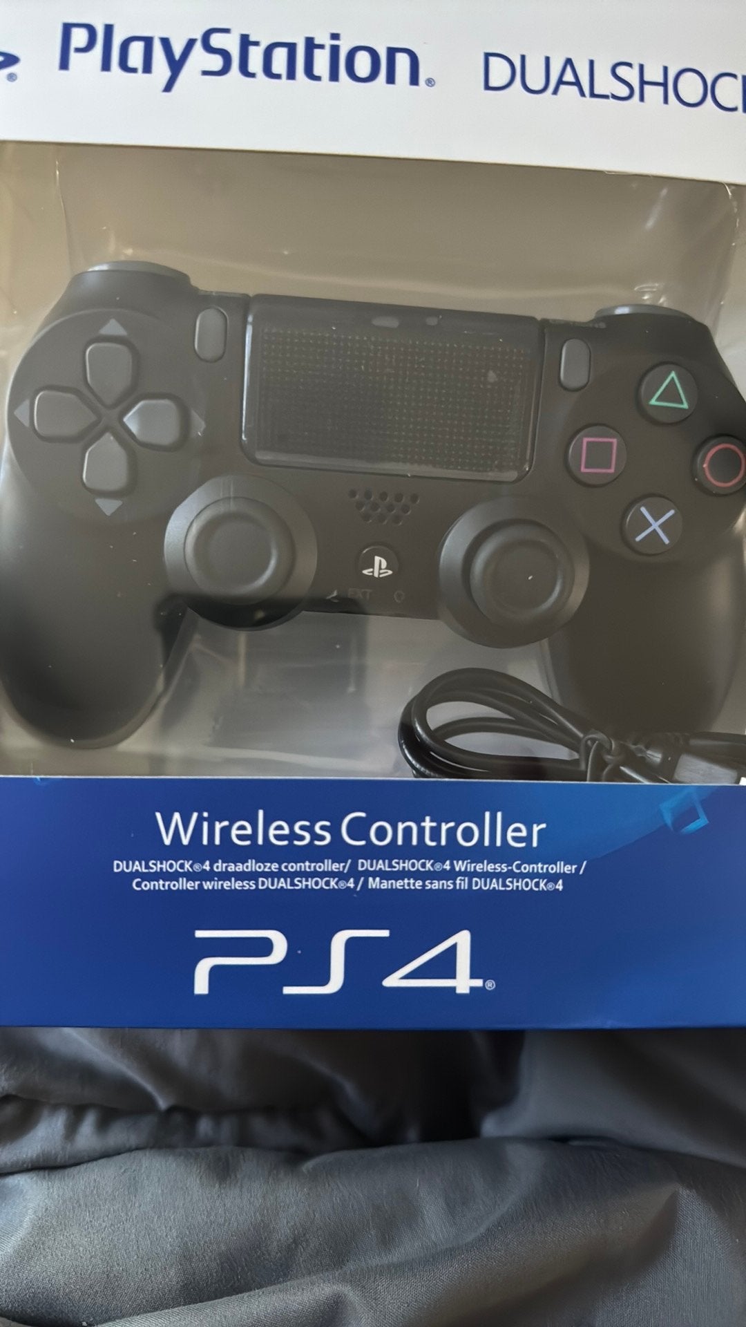 Playstation dualshock.4, Spelcomputers en Games, Ophalen of Verzenden, Zo goed als nieuw, Controller, PlayStation 1