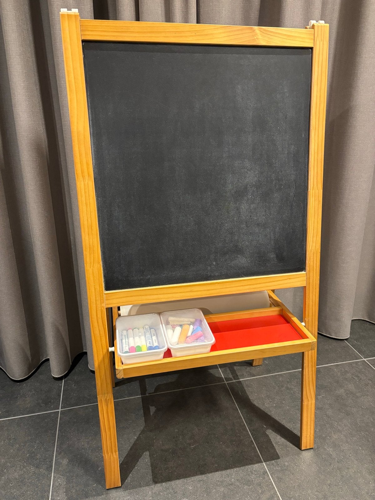 IKEA mala Schoolbord: Whiteboard, Krijtbord & Papierrol, Ophalen, Gebruikt, Knutselen