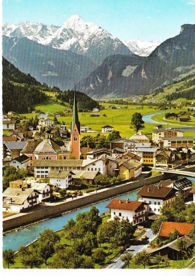 Zell am Ziller, Tirol - 15-09, Verzamelen, Ophalen of Verzenden, 1960 tot 1980, Gelopen, Oostenrijk