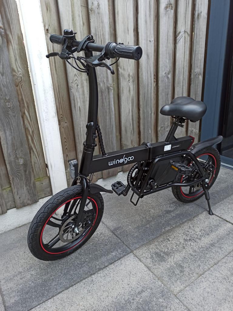 Windgoo elektrische fiets nog nieuw heel weinig gebruik.., Fietsen en Brommers, Elektrische fietsen, Minder dan 47 cm, Ophalen of Verzenden